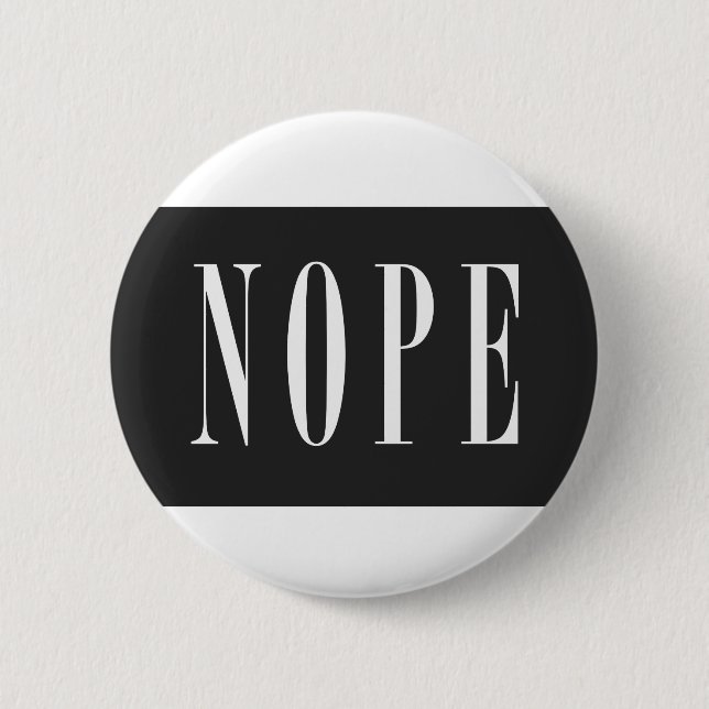 NOPE - VitBlackBox Knapp (Framsida)