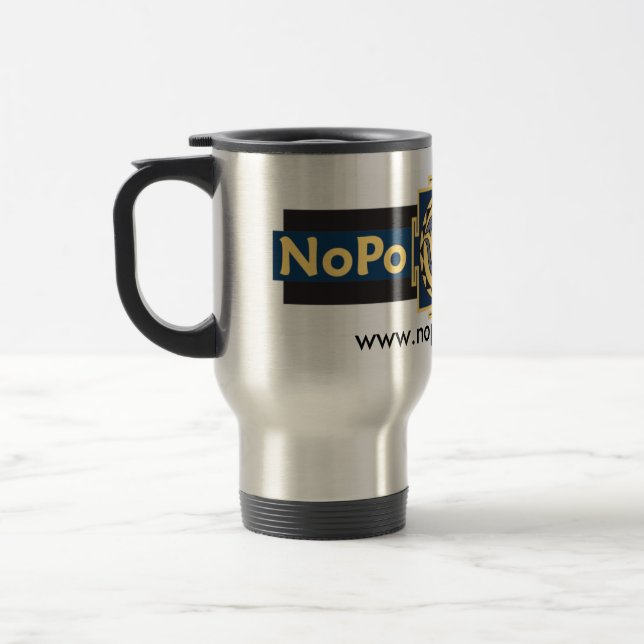 NoPo YoGatravel mug Resemugg (Vänster)