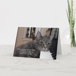 Nora Citat 7"x5" Vikbar Välkomstkort Kort