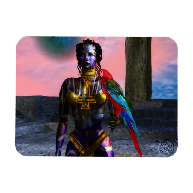 NORA CYBER WARRIOR MAGNET (Horisontell)