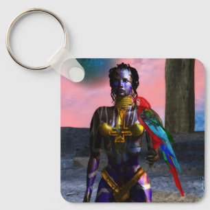 NORA CYBER WARRIOR NYCKELRING