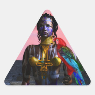 NORA CYBER WARRIOR TRIANGLE TRIANGELFORMAT KLISTERMÄRKE
