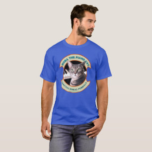 Nora Piano Cat - T-Shirt