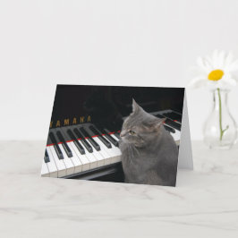 Nora Piano-katten - tomt vikt - Stil 7 Kort