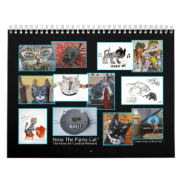 Nora Pianokatten: Art Tävling Kalender