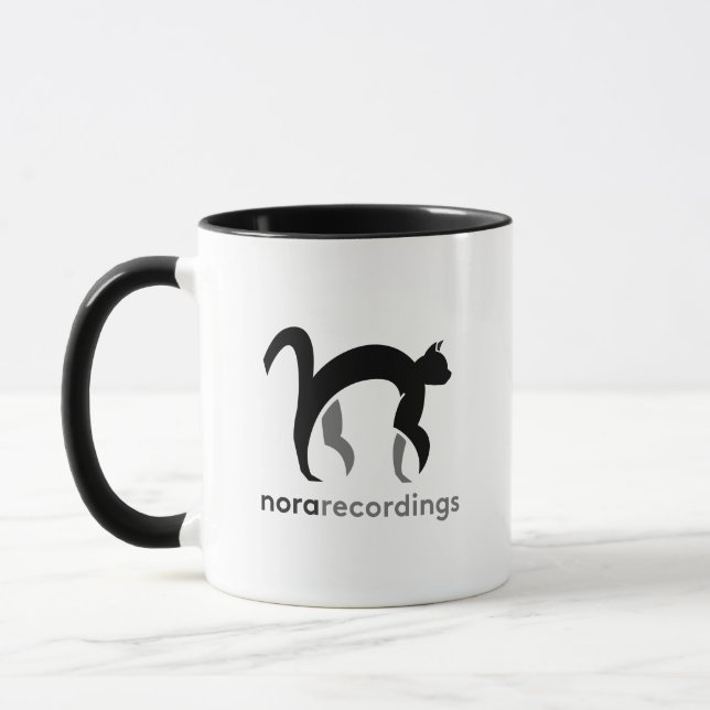 nora recordings logo マグカップ mugg (Vänster)