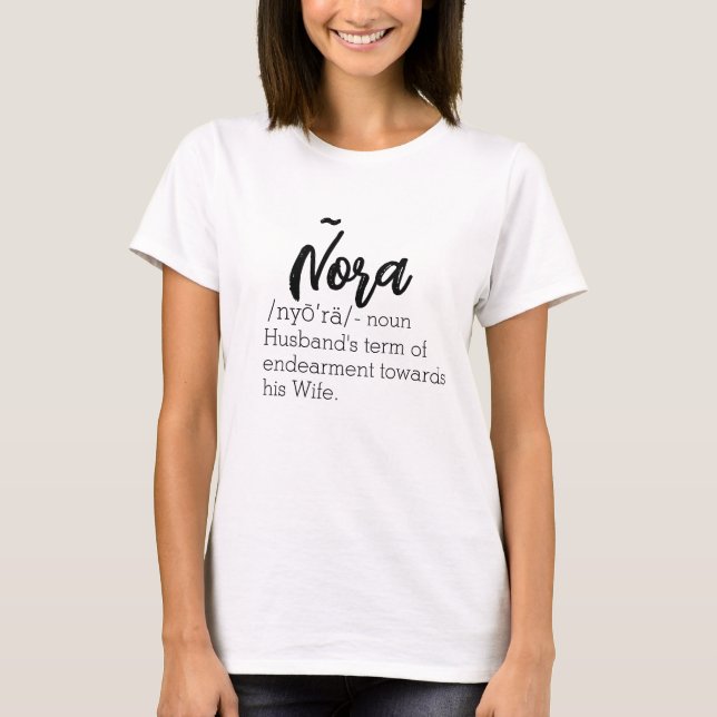 Ñora T-Shirt (Framsida)