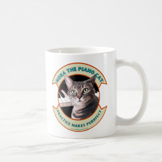 Nora The Piano Cat Mugg 001