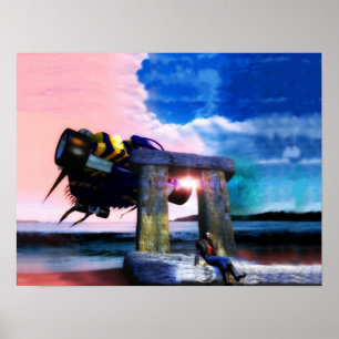 NORA, TILLBAKA TILL FRAMTIDEN ,Science fiction,Sci Poster