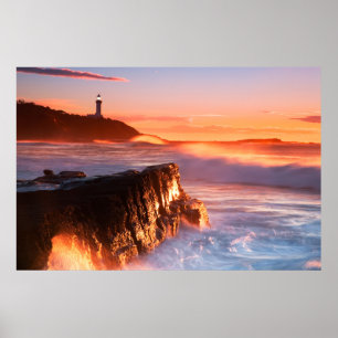 Norah Head Lighthouse   Soldiers Beach, Australien Poster