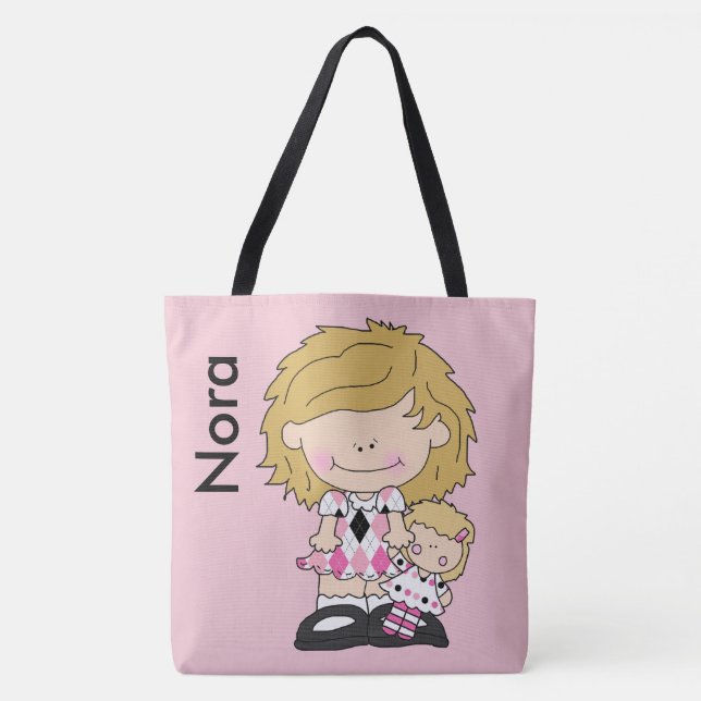 Noras personliggåvor tygkasse (Framsida)