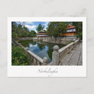 Norbulingka Lhasa Tibet Vykort