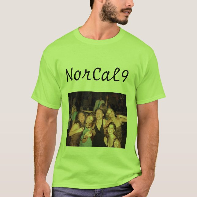 NorCal9-, från sidan T-shirt (Framsida)