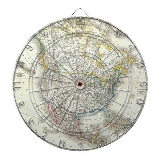 Nord Amerika Darttavla (Framsidan)