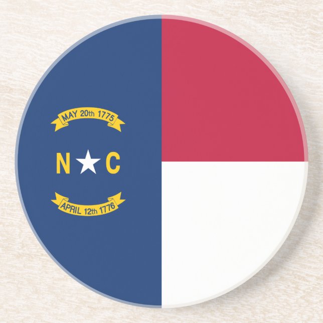 Nord-Carolinas statsflagga Underlägg (Framsidan)