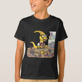 Nörd Dinosaure Serietidningar Superhjälte Actionfi T Shirt