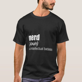Nörd En Intellektuell Badass T Shirt