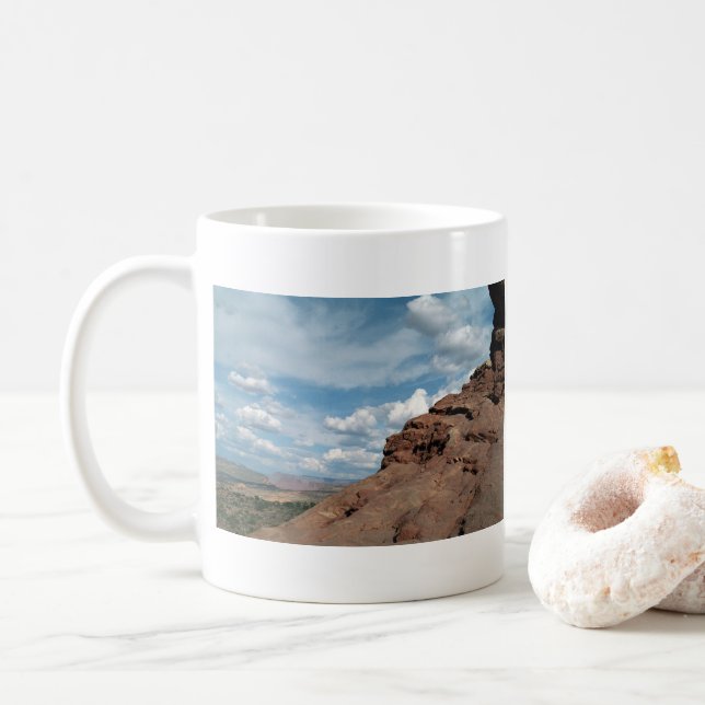 Nord-fönstrets Utah Desert-foto Kaffemugg (Med munk)