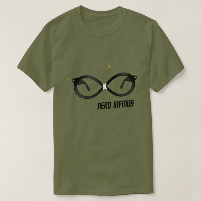 Nörd för evigt T-shirt (Design framsida)