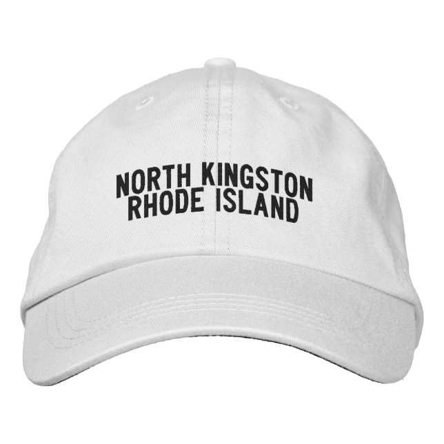 Nord Kingston Rhode Island Hatt Broderad Keps (Framsida)