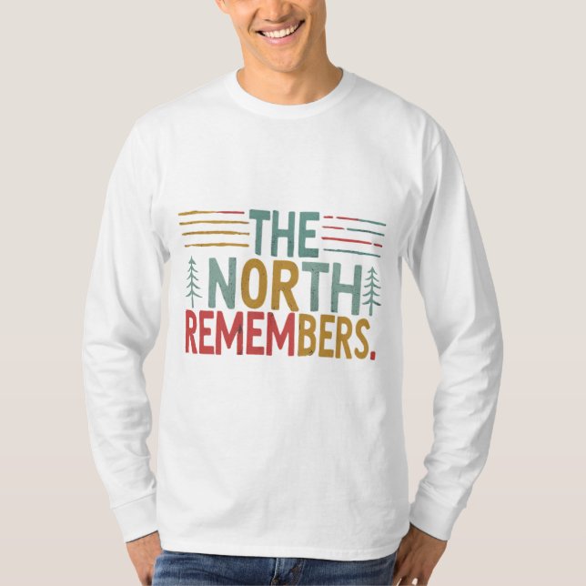 Nord-minnet T Shirt (Framsida)