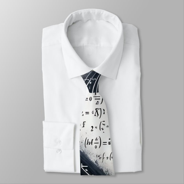 Nörd Nerd Matematikekvationer Matematiklärare Slips (Bunden)