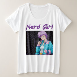 Nörd Tjej T Shirt