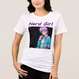 Nörd Tjej T Shirt