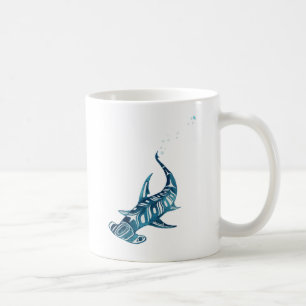 Nord vid den Northwest Hammerheadhajen Kaffemugg