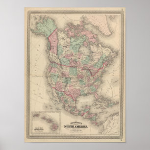 Nordamerika 11 poster