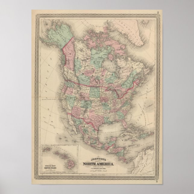 Nordamerika 11 poster (Framsidan)