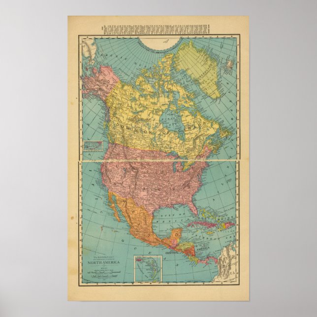 Nordamerika 13 poster (Framsidan)