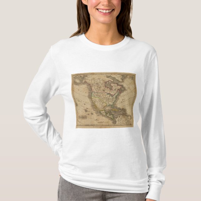 Nordamerika 14 tee shirt (Framsida)
