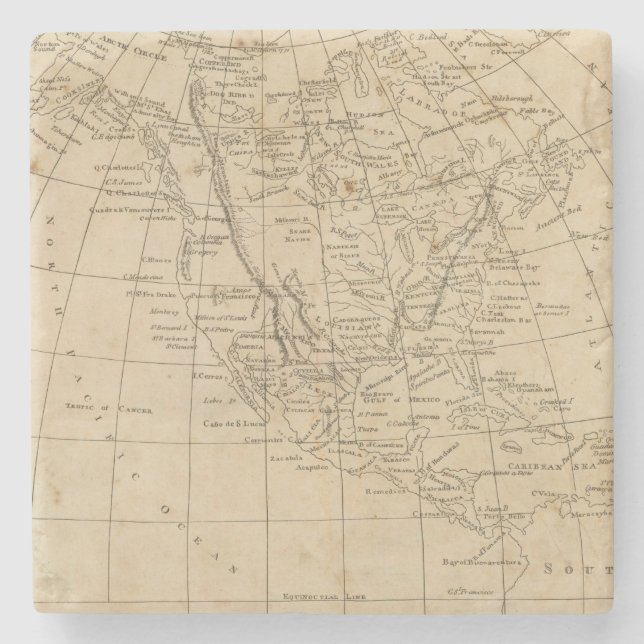 Nordamerika 15 underlägg sten (Framsidan)