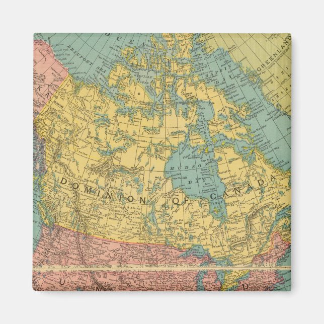 Nordamerika 16 magnet (Framsidan)