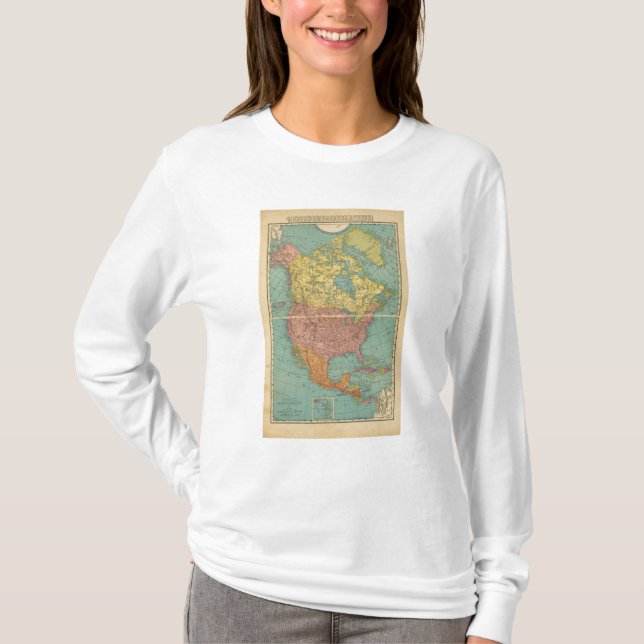 Nordamerika 16 tee shirt (Framsida)