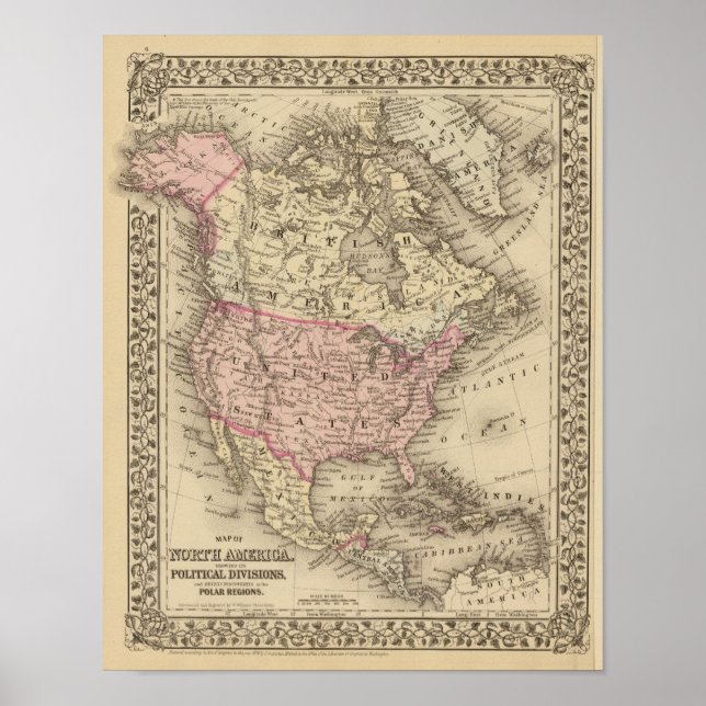 Nordamerika 21 poster (Framsidan)