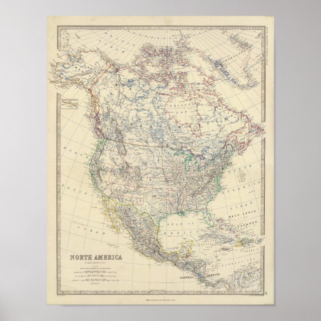 Nordamerika 22 poster (Framsidan)