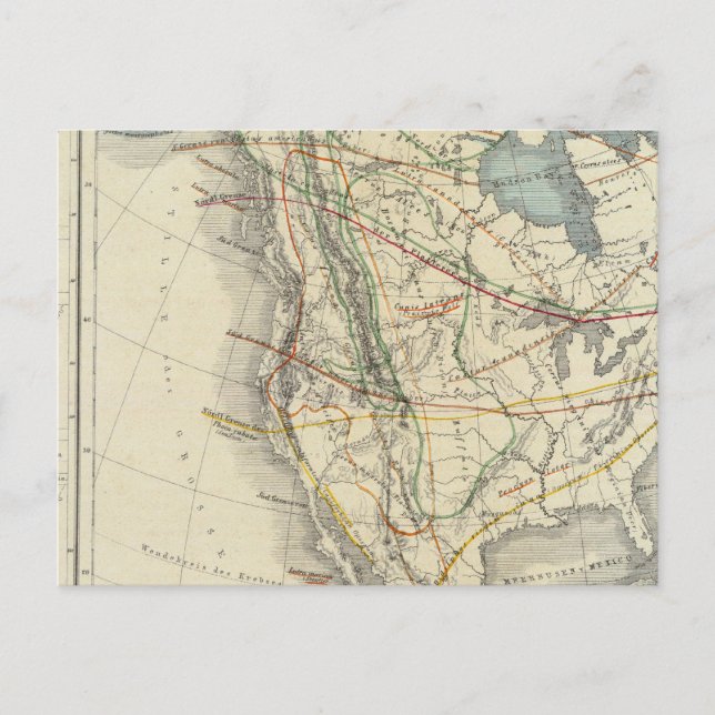 Nordamerika 24 vykort (Framsida)