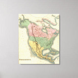 Nordamerika 25 canvastryck