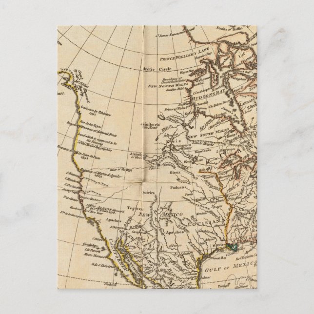 Nordamerika 27 vykort (Framsida)