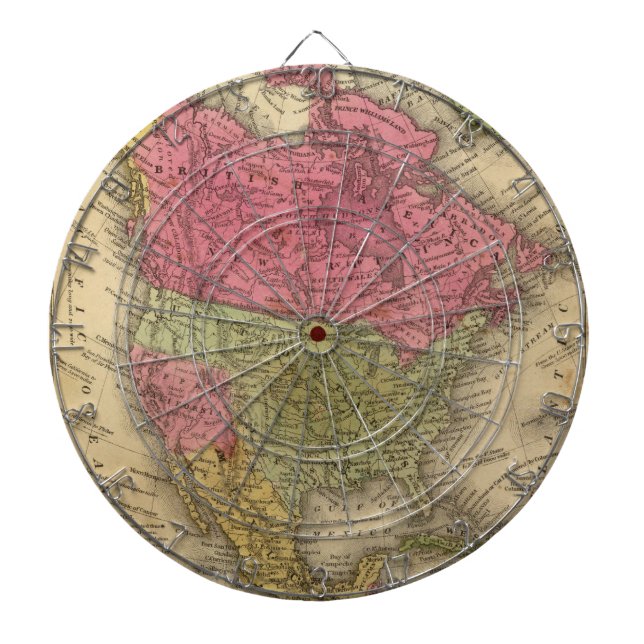 Nordamerika. 2 darttavla (Framsidan)