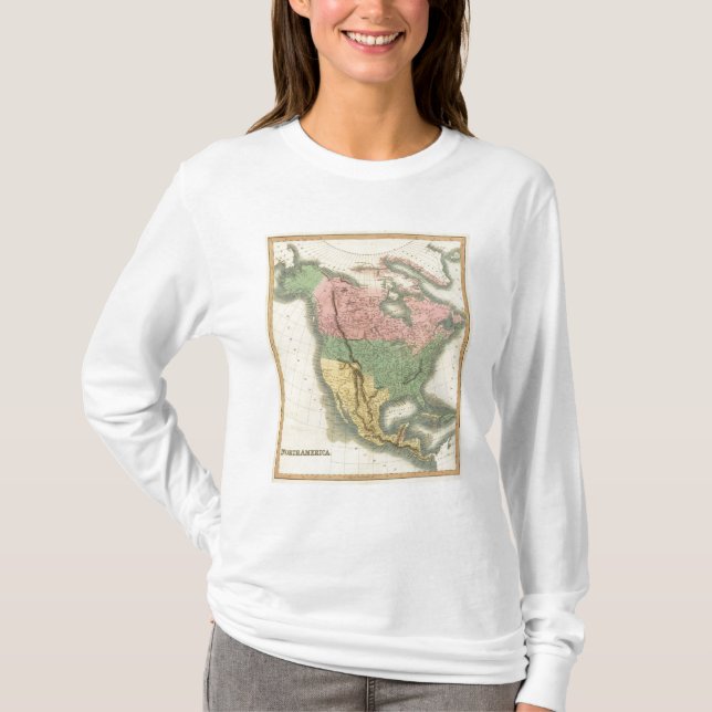 Nordamerika 2 t-shirt (Framsida)