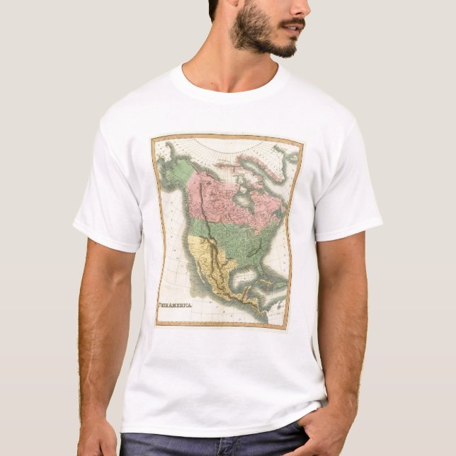 Nordamerika 2 t-shirt (Framsida)