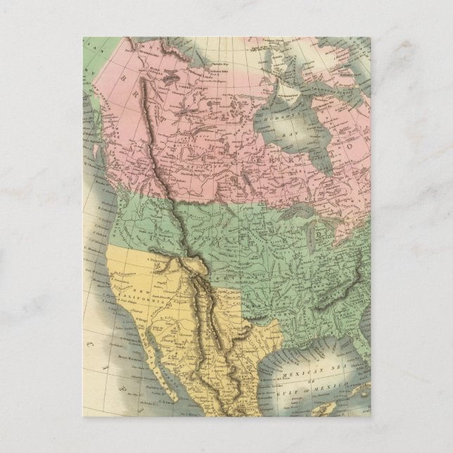 Nordamerika 2 vykort (Framsida)