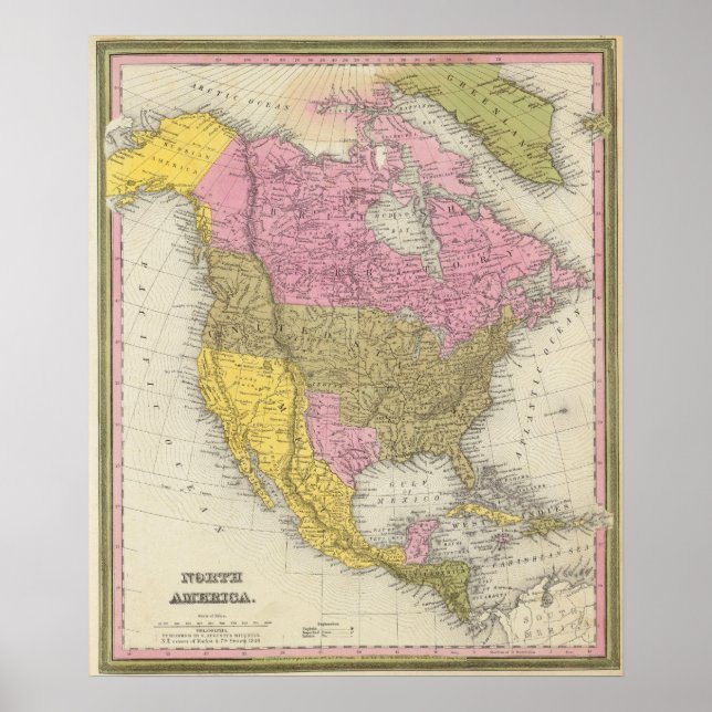 Nordamerika 34 poster (Framsidan)