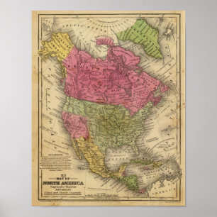 Nordamerika 34 poster