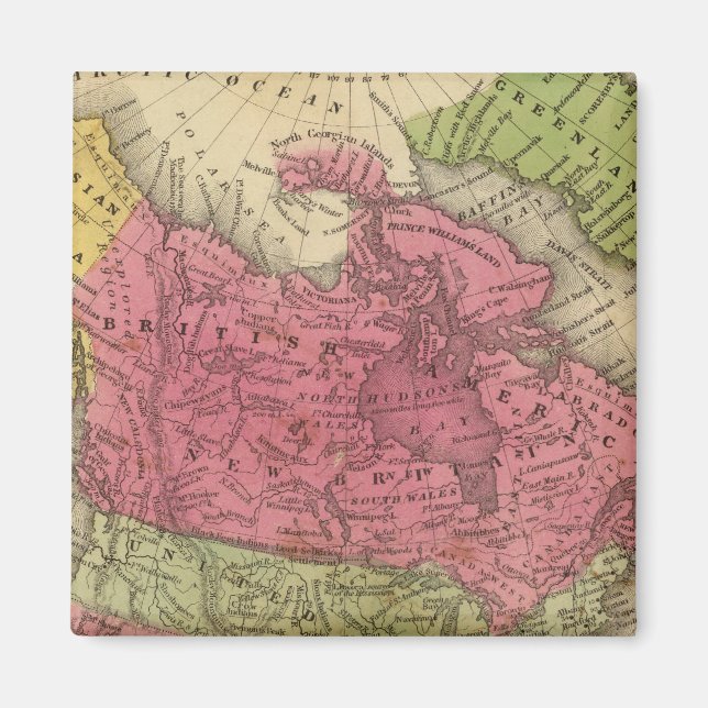 Nordamerika 36 magnet (Framsidan)