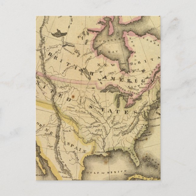 Nordamerika 37 vykort (Framsida)