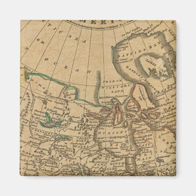 Nordamerika 3 magnet (Framsidan)